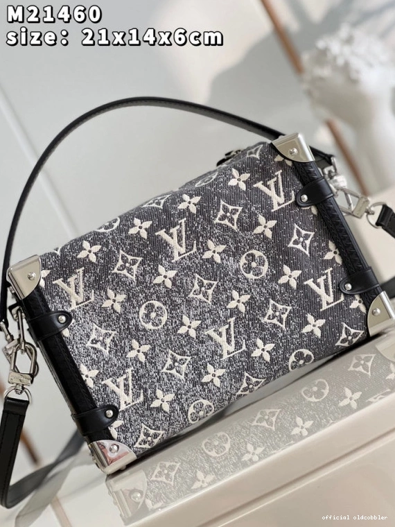 Official oldcobbler VUITTON TRUNK SIDE MM LOUIS 0729